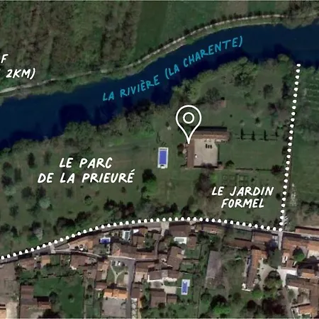 Le Prieuré De Charente * Bourg-Charente